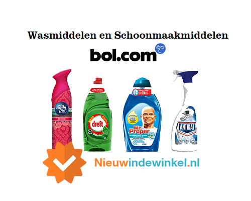 Bol.com was- en schoonmaakmiddelen-nieuwindewinkel.nl