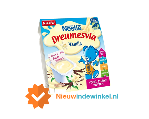 Nestlé Dreumesvla vanille nieuwindewinkel.nl