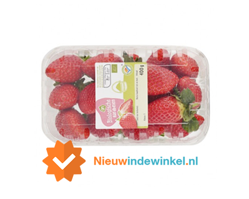 Albert Heijn Biologische aardbeien nieuwindewinkel.nl
