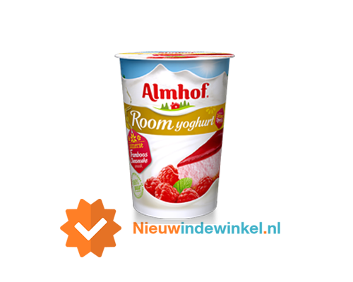 Almhof yoghurt framboos cheesecake nieuwindewinkel.nl