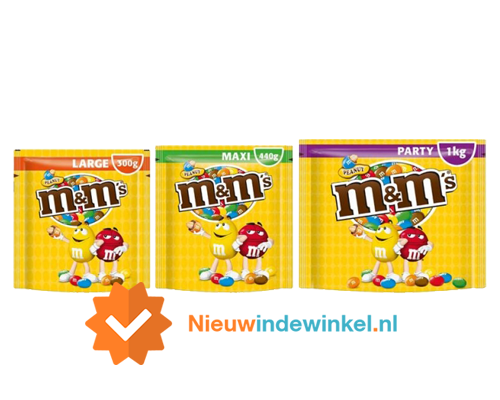 MMS 300 gram, 440 gram en 1 kilogram nieuwindewinkel.nl