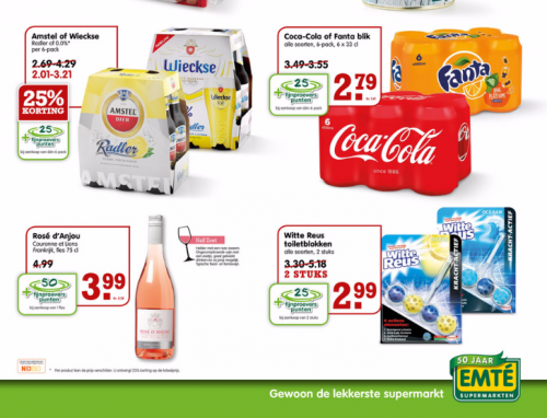 Wieckse 0,0% Radler aanbieding bij EMTÉ t/m 14 juni 2015