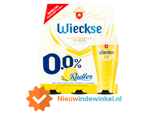 Wieckse Radler 0,0 procent Nieuwindewinkel.nl