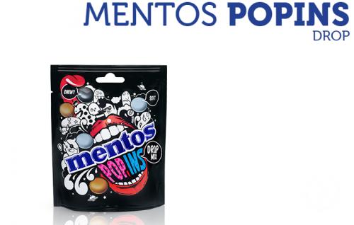 Mentos popins drop