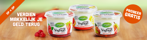 Campina Campina Stevige Yoghurt gratis proberen